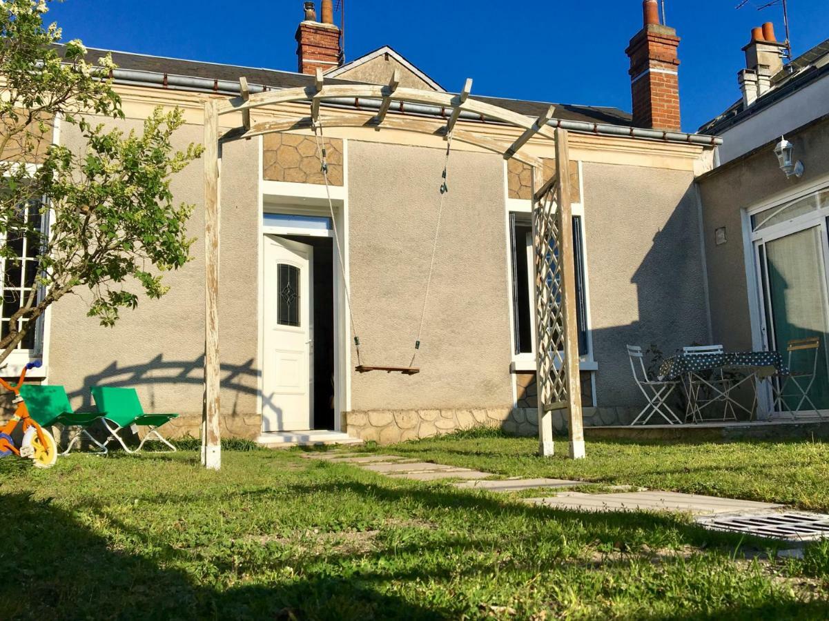 Maison De Ville Jardin 2Km De Tours Saint-Pierre-des-Corps Dış mekan fotoğraf